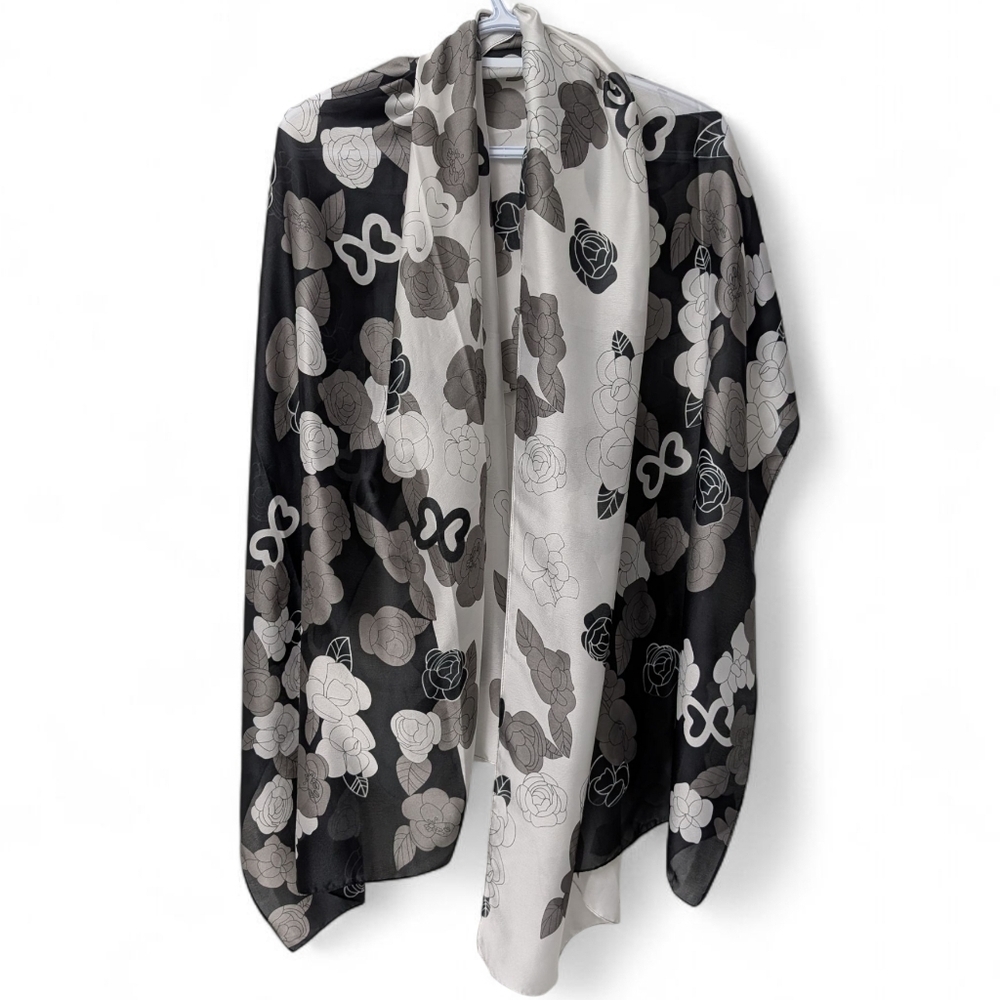 Nwt! Lemonwood Floral Shawl Scarf